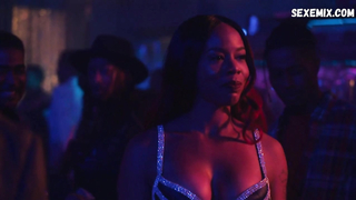 Brandee Evans, Elarica Johnson, Shannon Thornton sexy, scene in P-Valley s01e04 (2020)