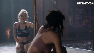 Brandee Evans, Elarica Johnson, Shannon Thornton sexy, scene in P-Valley s01e04 (2020)