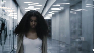 Sammy Boonstra, Imaan Hammam nude, scene in Nude Area (2014)