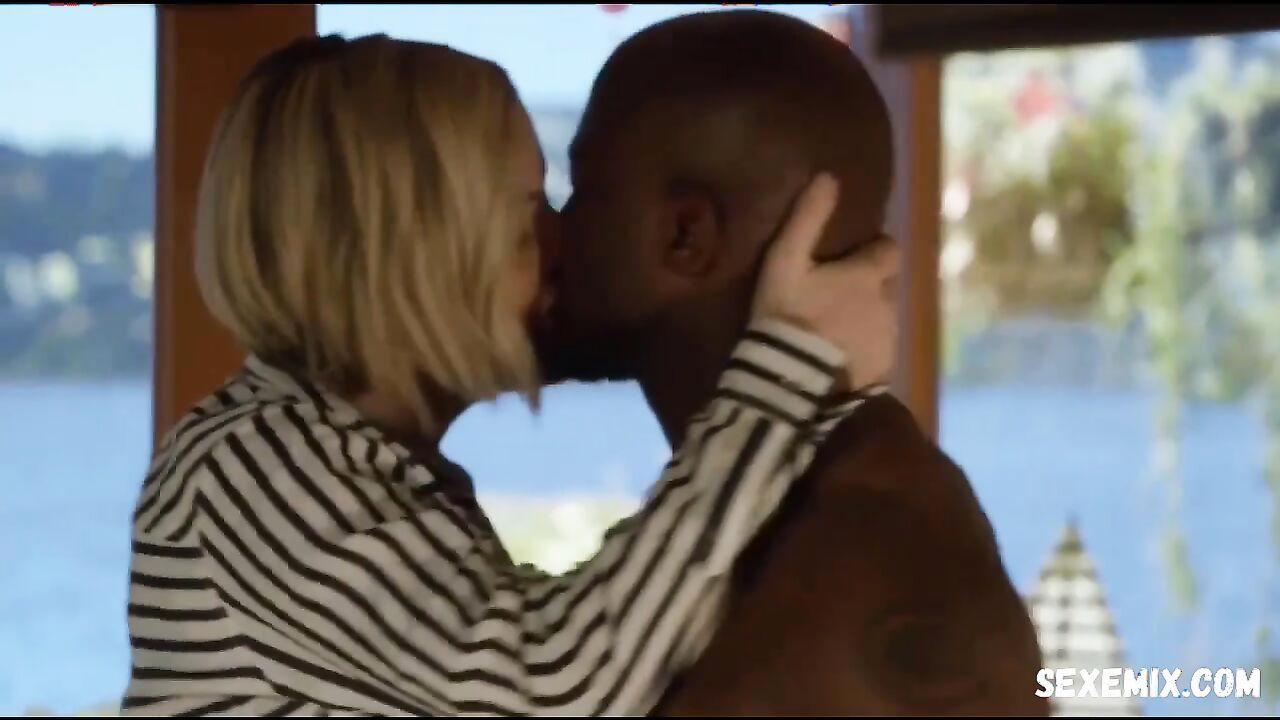 Kathleen Robertson sexy, scene in Murder in the First s03e02,04 (2016)