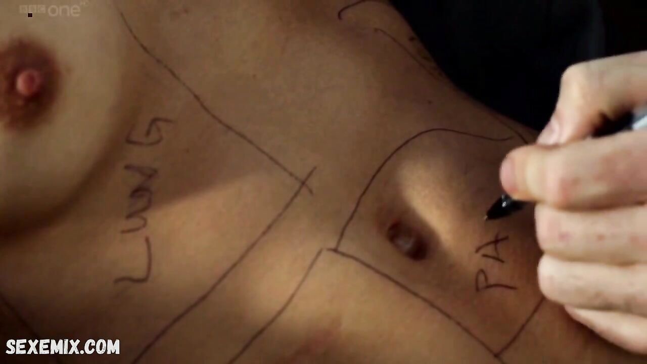 Lili Bordan shows tits, scene in Silent Witness s14e07 (2011)