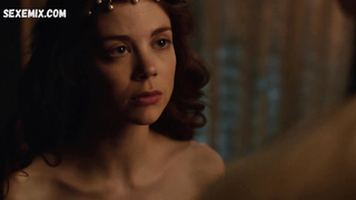 Charlotte Hope üstsüz, The Spanish Princess sahnesi s01e02 (2019)