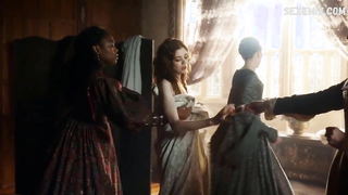 Charlotte Hope, Stephanie Levi-John sexy, scene in The Spanish Princess s02e01 (2020)