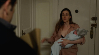 Maria Dizzia shows tits, scene in Orange is the New Black (2014)