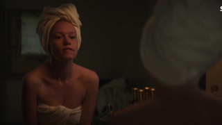 Camilla Lehmann looks very sexy, scene in Vali (2015)