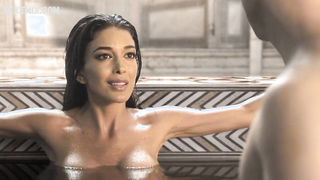 Sahar Biniaz takes a bath, scene in Sanctuary s02e13 (2008)