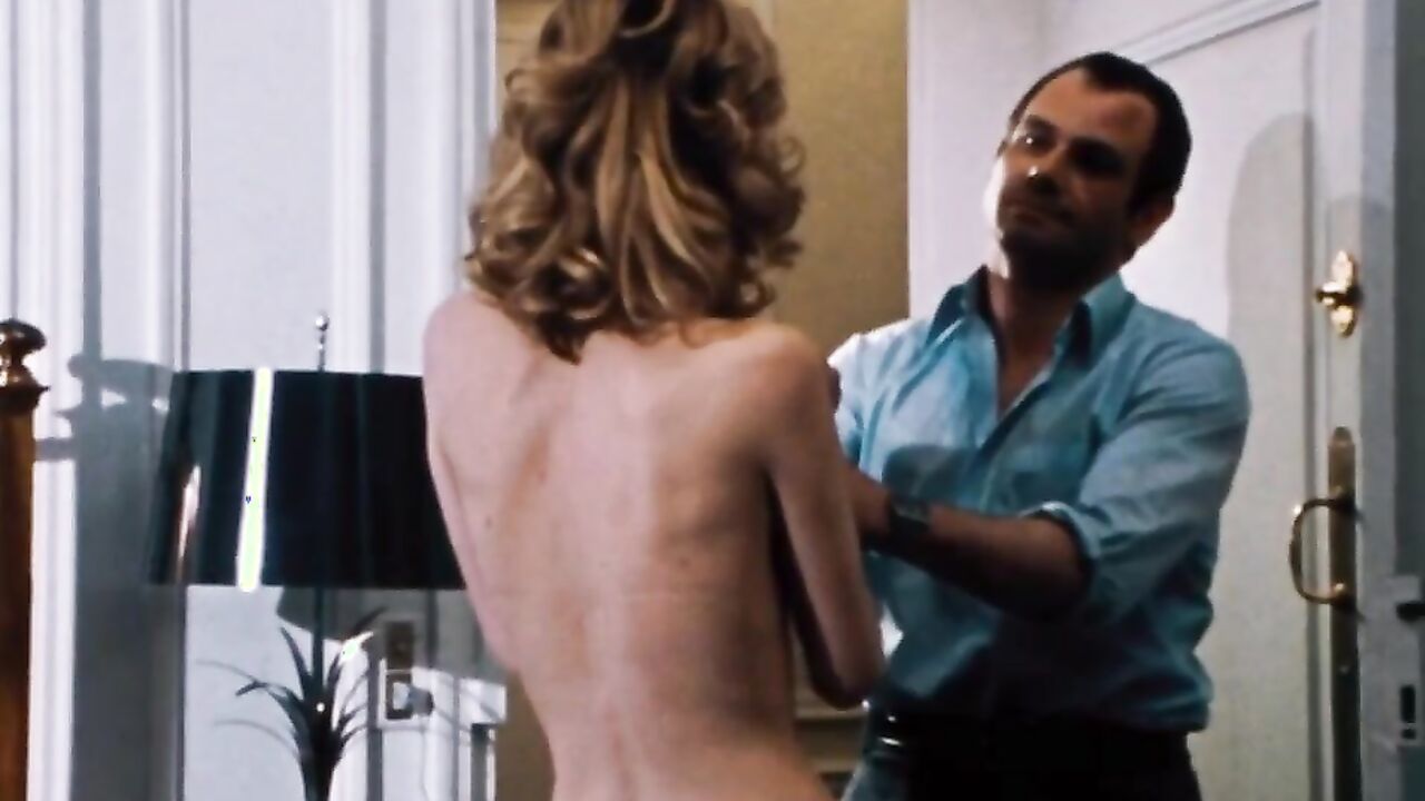 Mascha Rabben butt, sexy scene in World on a Wire s01e02 (1973)