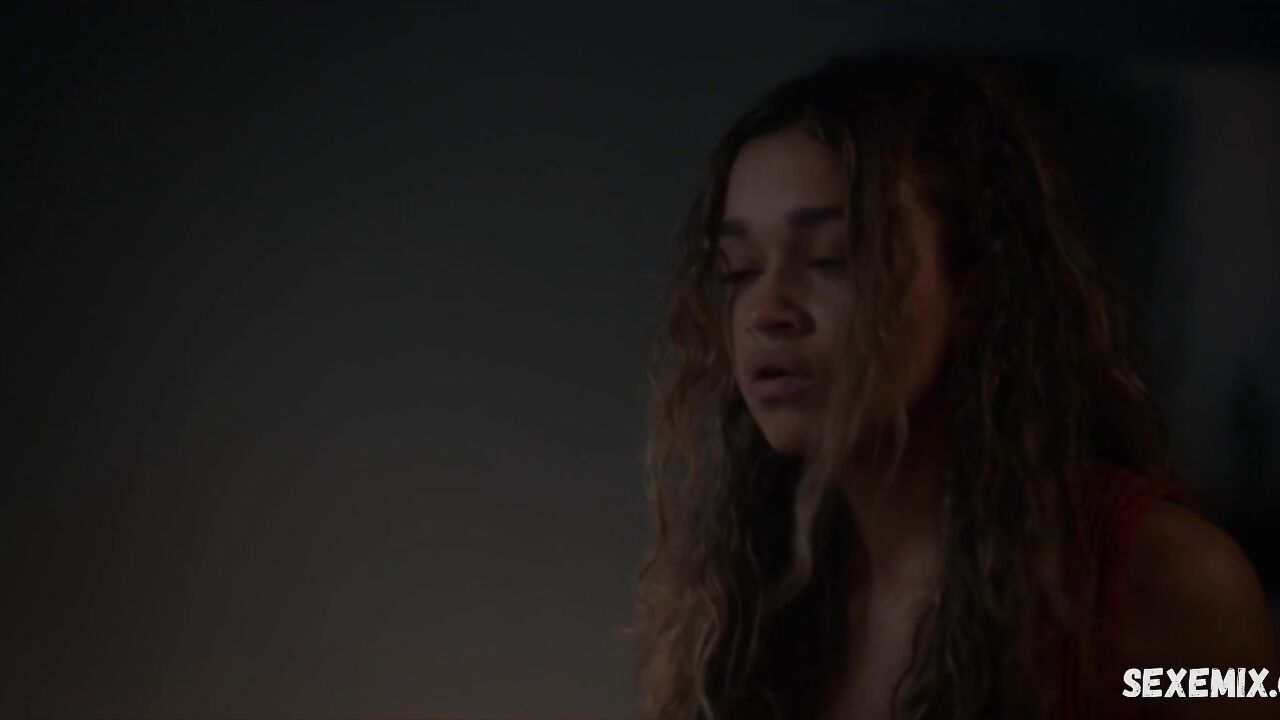 Madison Bailey underwear scene in American Horror Stories s01e03 (2021)