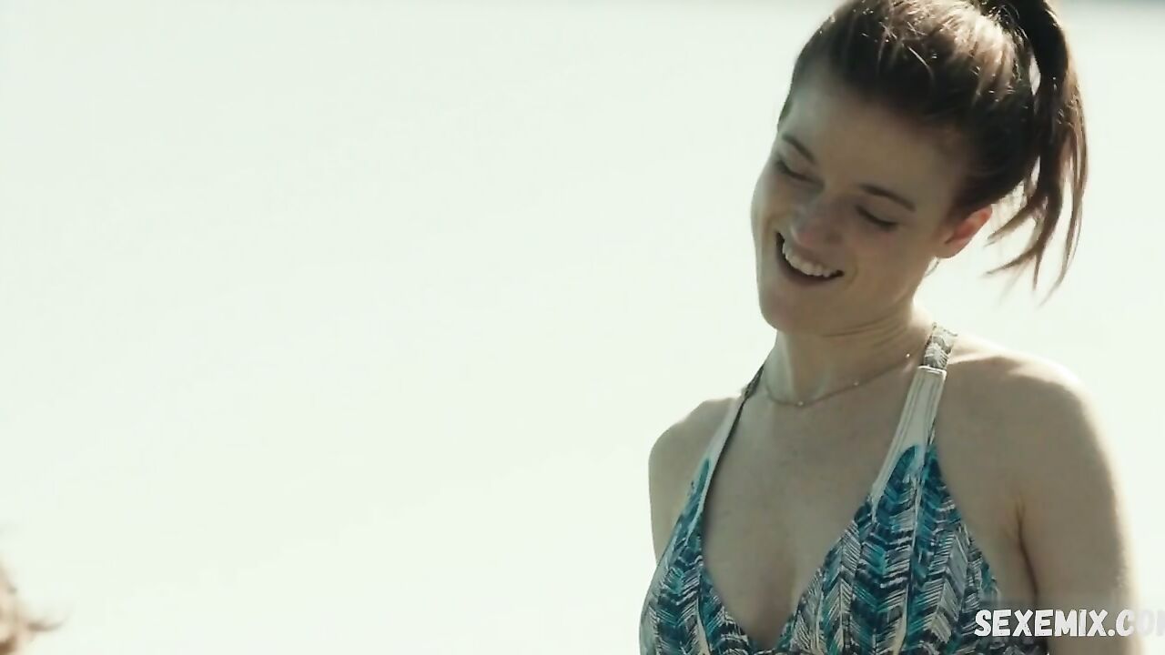 Rose Leslie underwear scene in Honeymoon (2014)