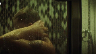 Yuliya Peresild is nude in shower, scene in Mediator s02e01 (2021)