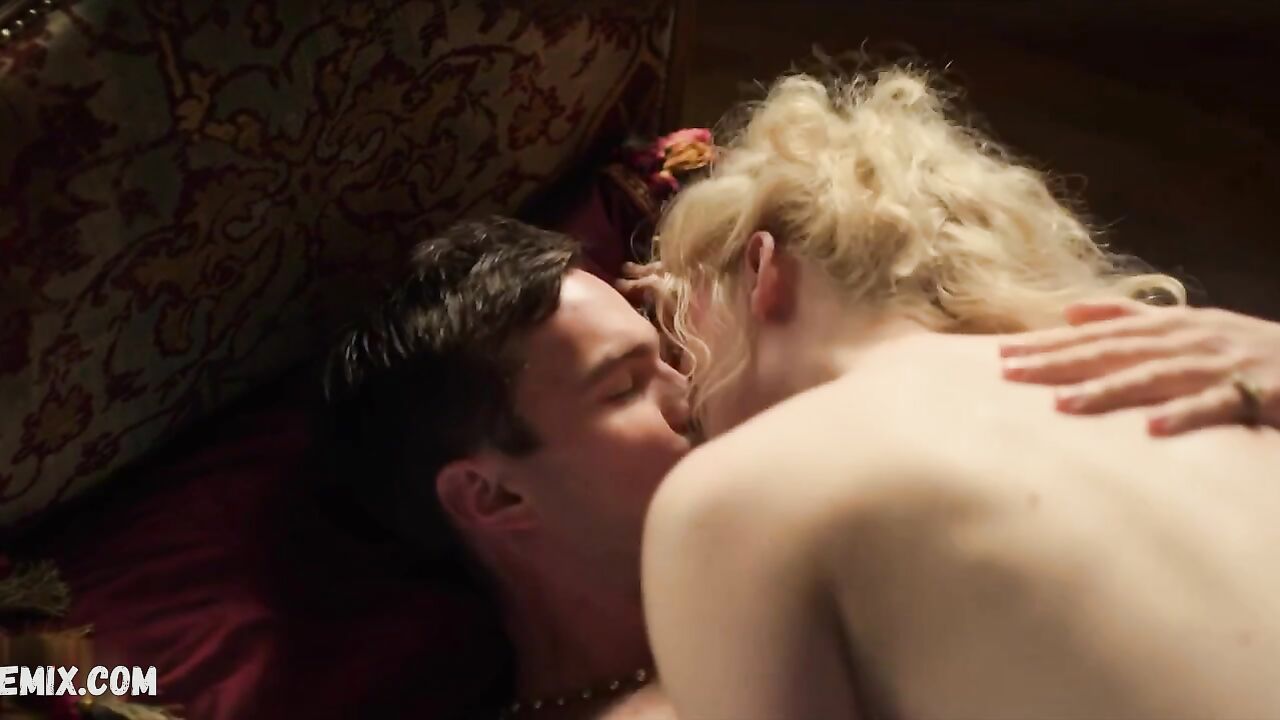 Elle Fanning has cowgirl sex scene in The Great s02e10 (2021)