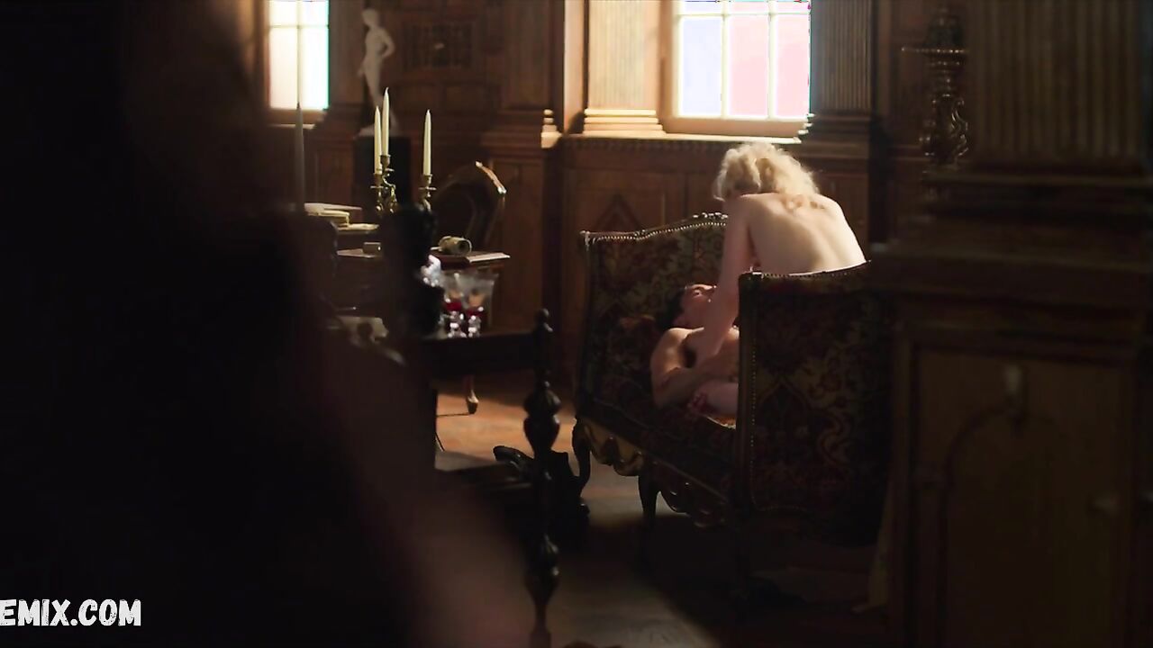 Elle Fanning has cowgirl sex scene in The Great s02e10 (2021)