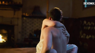 Elle Fanning has sex sitting on the table scene in The Great s02e01 (2021)