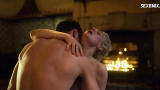 Elle Fanning has sex sitting on the table scene in The Great s02e01 (2021)