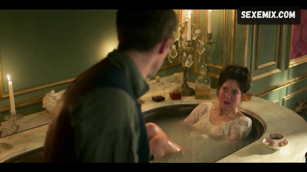 Charity Wakefield Taking Bath, Sexy Scene in The Great