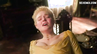 Elle Fanning has an orgasm, Scene in The Great part 2