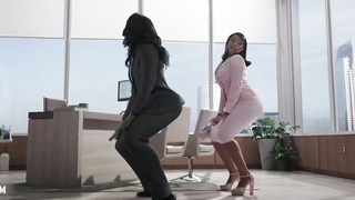 Megan Thee Stallion, Tatiana Maslany escena sexy en She-Hulk s01e03 (2022)