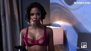 Khaneshia ‘KJ’ Smith underwear, sexy scene in Sistas s04e01 (2022)