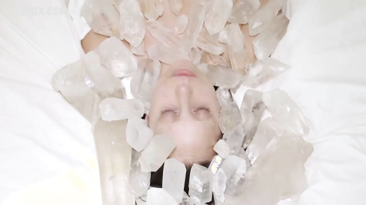 Lady Gaga shows nude boobs, pussy and full frontal nudity - The Abramovic Method practiced By Lady Gaga (2013)