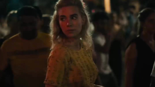 Vanessa Kirby sexy scene in Italian Studies (2021)