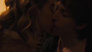 Vanessa Kirby sexy scene in Italian Studies (2021)