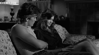 Diane Lane sexy, scene in movie Rumble Fish (1983)