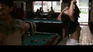 Jodie Foster breasts,scene in Nell 1994