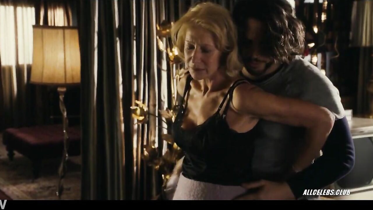 sex with Helen Mirren, scene in Love Ranch