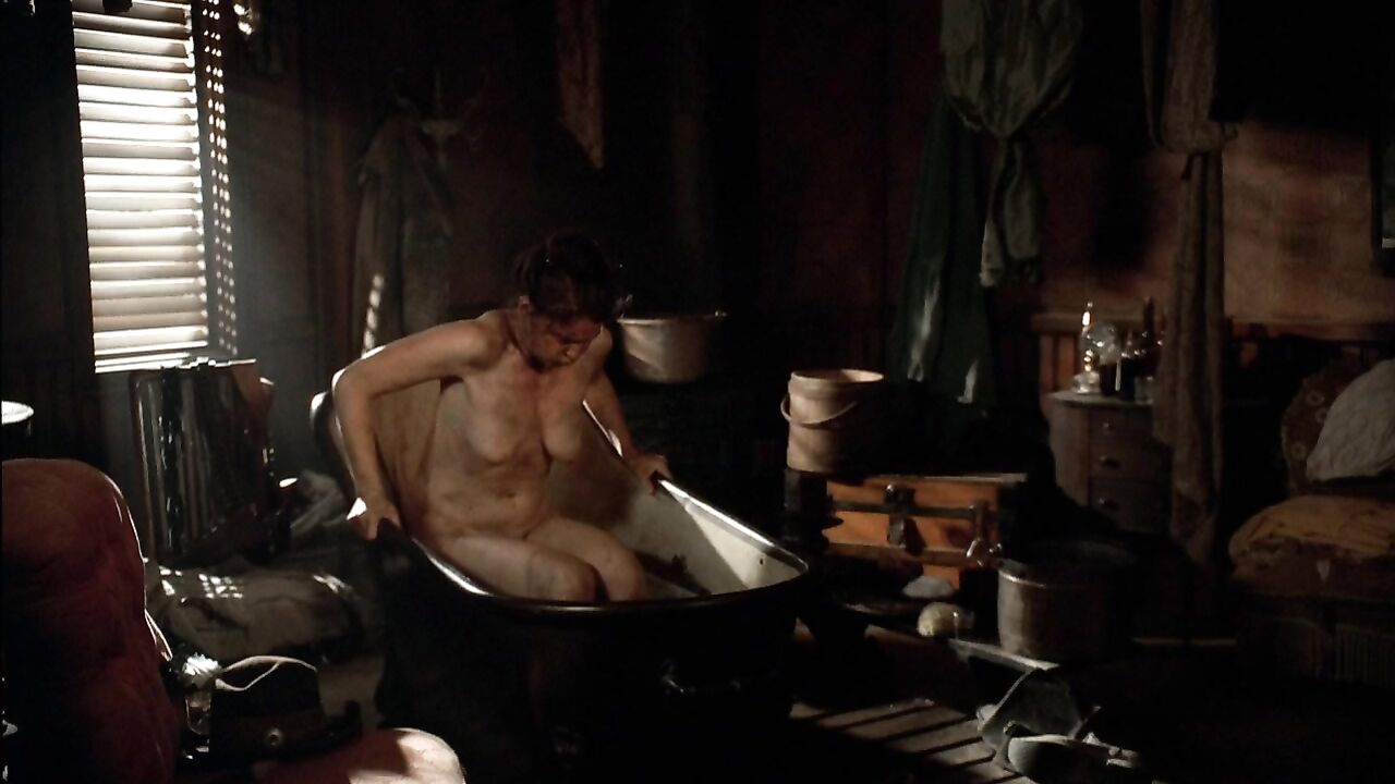 Robin Weigert nude, sexy scene in  Deadwood s03e02-07 (2006)