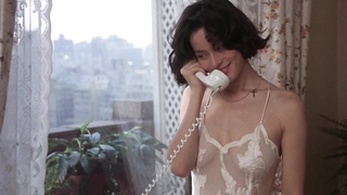 Meg Tilly sexy,  underwear scene in - Masquerade (1988)