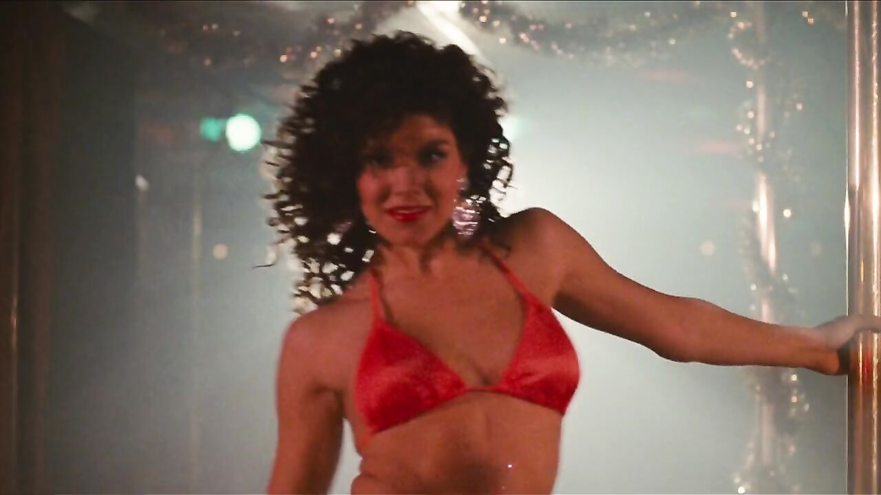 Paula Tricky striptease, scene in - Maniac Cop 2 (1990)