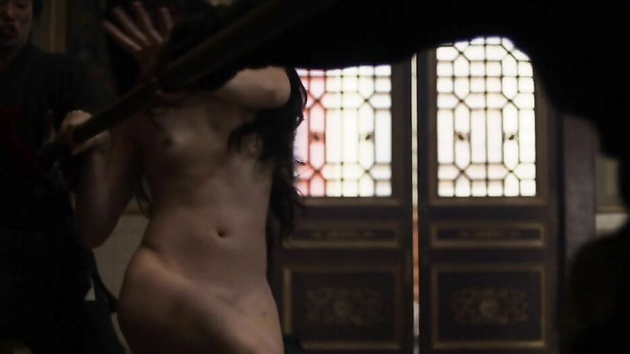 Olivia Cheng nude, scene from - Marco Polo s01e02 (2014)