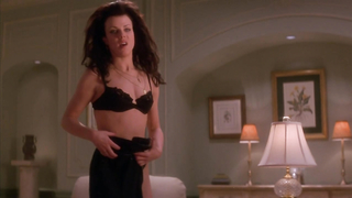 Debi Mazar has nice tits during sex, scene from - Money for Nothing (1993)