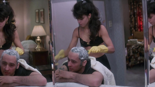 Debi Mazar has nice tits during sex, scene from - Money for Nothing (1993)