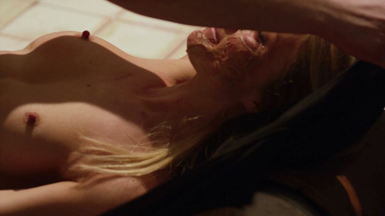 Sadie Katz nude, sex scene from Wrong Turn 6 (2014)