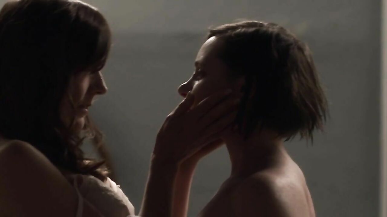 Jane Sowerby, Victoria Bidewell nude, sex scene from Comforting Skin (2011)