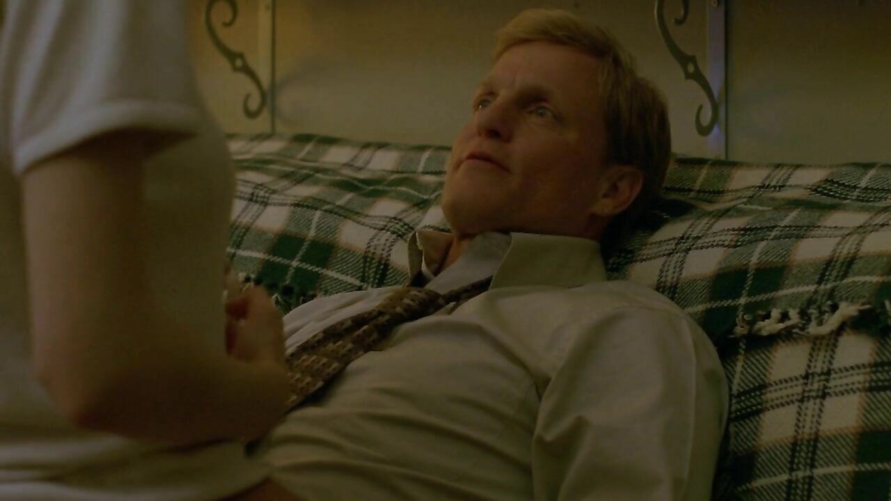 Nude scene with Alexandra Daddario nude, sex scene from True Detective s01e02 (2014)