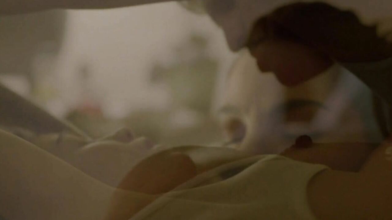 Nude scene with Michelle Monaghan nude, sex scene from True Detective s01e03 (2014)