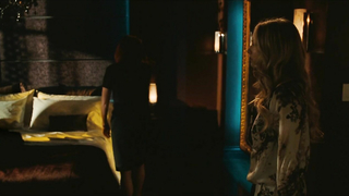 Julianne Moore, Amanda Seyfried,  Nina Dobrev nude, sex scene from Chloe (2009)