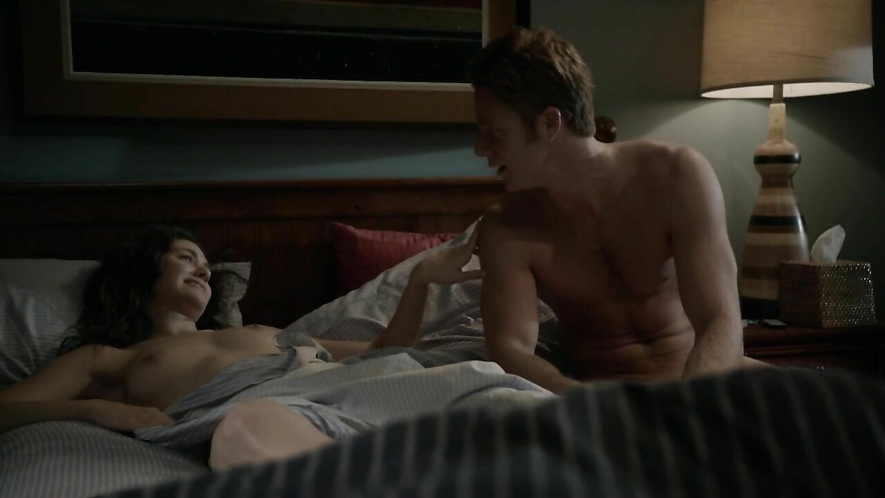 Emmy Rossum nude, sex scene from Shameless s04e01 (2014)