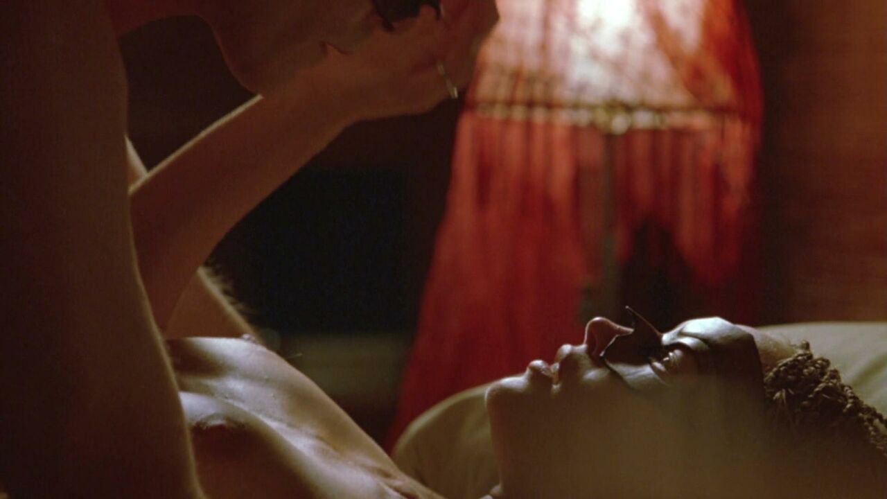 Jolene Blalock nude, sex scene from Slow Burn (2005)