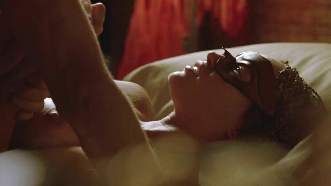 Jolene Blalock nude, sex scene from Slow Burn (2005)