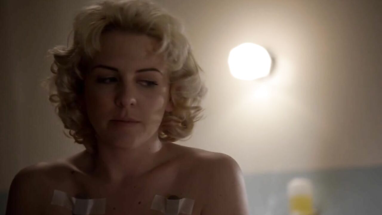 Helene Yorke und Romina Bovolini nackt, Sexszene aus Masters of Sex s01e05 (2013)