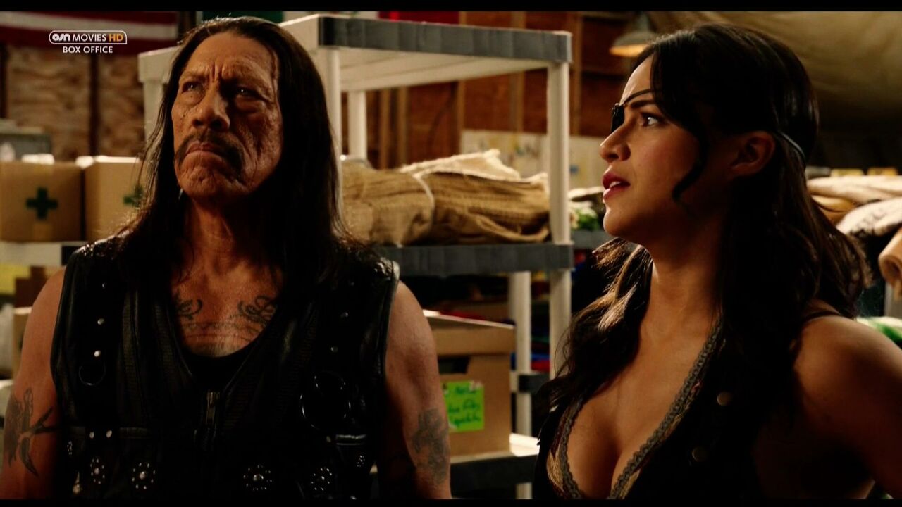 Michelle Rodriguez erotic scene from Machete Kills (2013)