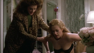 Melanie Griffith and Elizabeth Whitcraft nude, sex scene from Working Girl (1988)