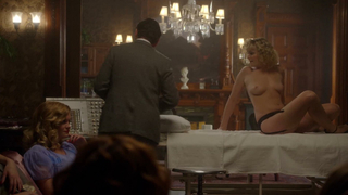 Nicholle Tom nude, sex scene from Masters of Sex s01e02 03 (2013)