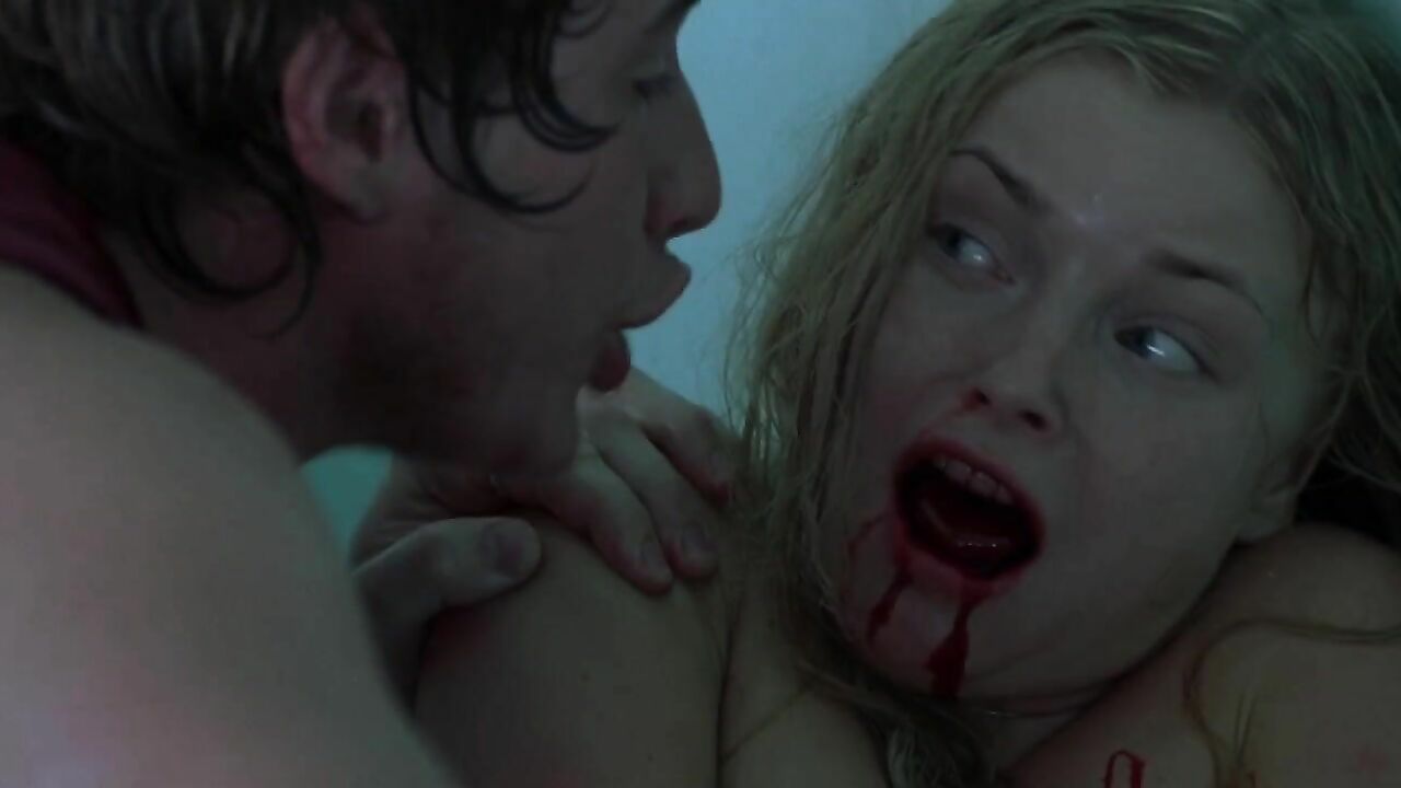 Izabella Miko erotic scene from The Forsaken (2001)