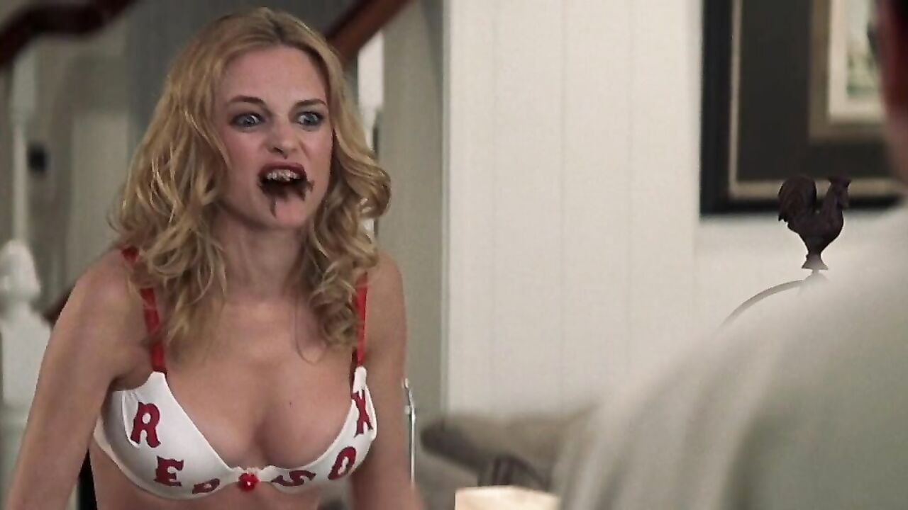 Heather Graham erotic scene from Anger Management (2003)