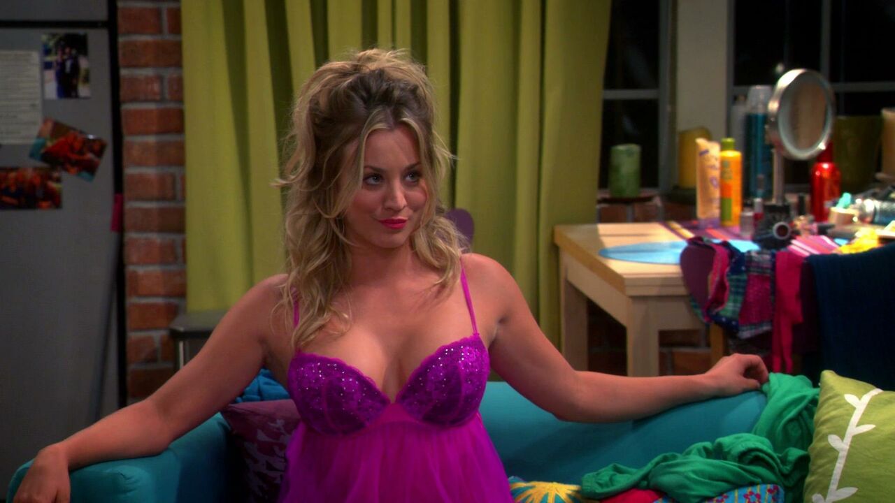 Kaley Cuoco erotic scene from The Big Bang Theory s07e04 (2013)