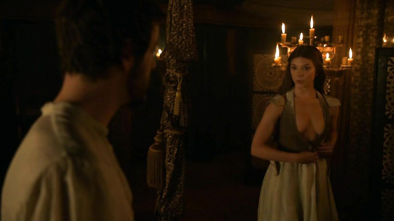 Natalie Dormer erotic scene from Game of Thrones s02e03 (2012)